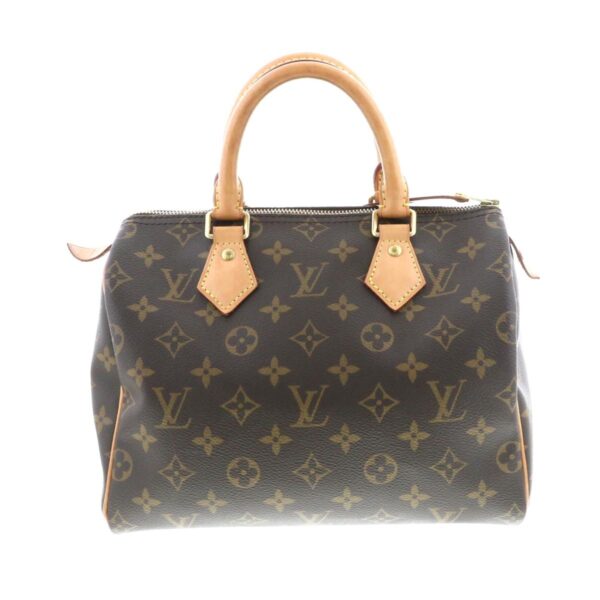 1240004027716 1 Louis Vuitton Speedy 25 Bag Monogram Brown