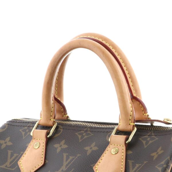 1240004027716 3 Louis Vuitton Speedy 25 Bag Monogram Brown