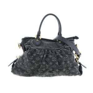 1240004027817 1 Louis Vuitton Mick MM Shoulder Bag Damier Graphite Black