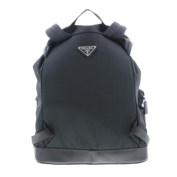 1240004027838 3 Prada Nylon Backpack Black