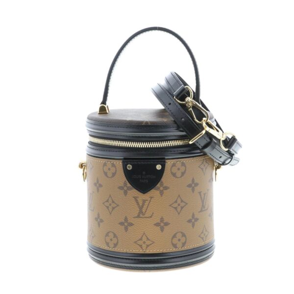 1240004027866 1 Louis Vuitton Can Shoulder Bag Monogram Reverse Brown