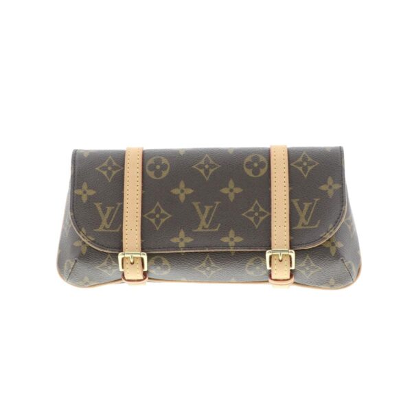 1240004027944 1 Louis Vuitton Pochet Marelle Waist Bag Monogram Brown