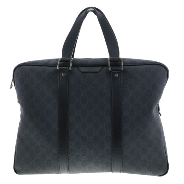 1240004028077 1 Gucci GG Supreme Briefcase Black