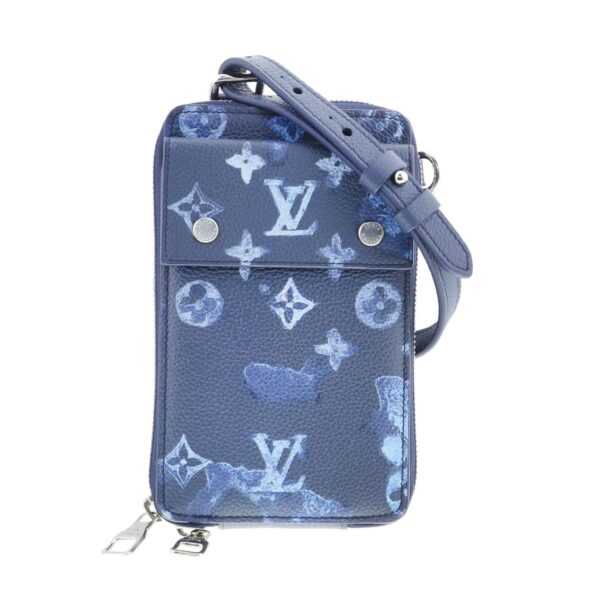 1240004028151 1 Louis Vuitton Fountain Shoulder Bag Watercolor Monogram Navy