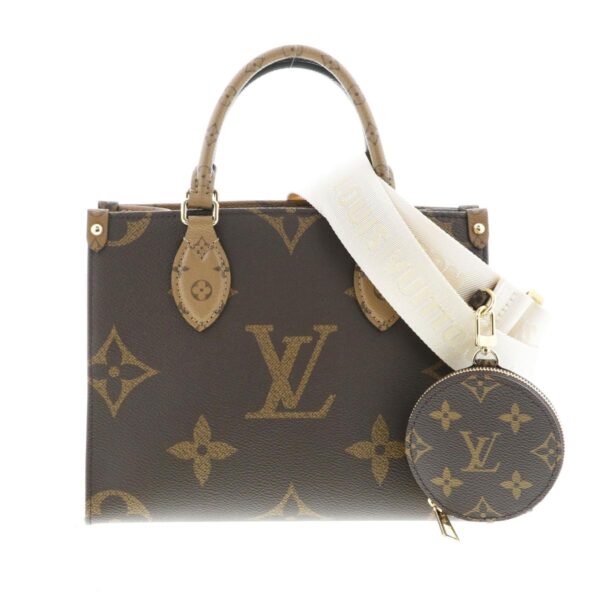 1240004028202 1 Louis Vuitton Onthego PM Handbag Monogram Giant Brown