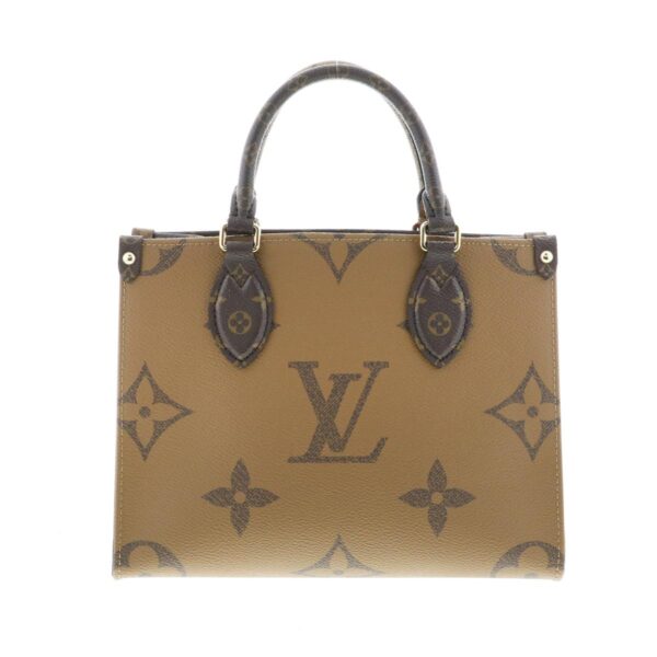 1240004028202 4 Louis Vuitton Onthego PM Handbag Monogram Giant Brown