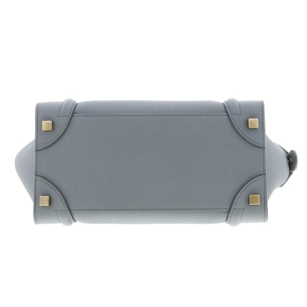 1240004028566 5 1 Celine Luggage Microshopper Bag Gray