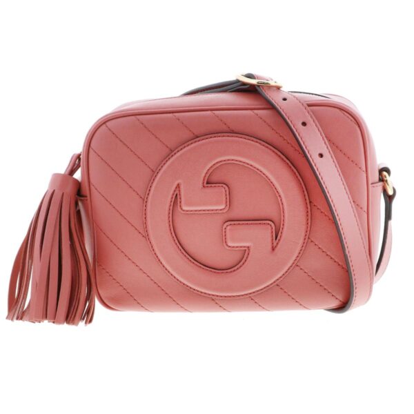 1240004028626 1 Gucci Blondie Small Shoulder Bag Pink