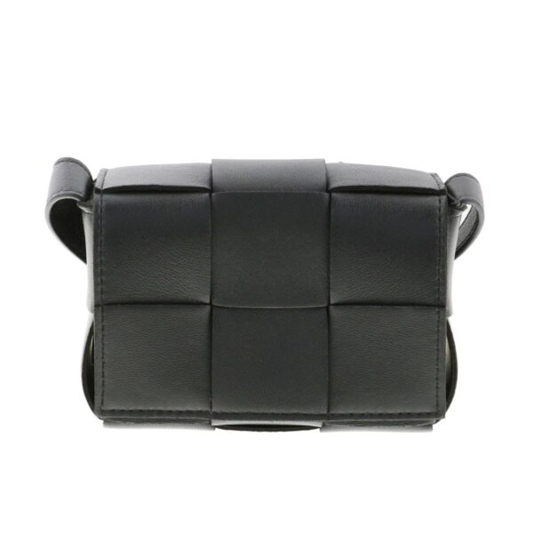 1240004028782 3 Bottega Veneta Candy Cassette Shoulder Bag Black