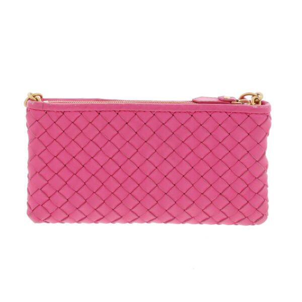 1240004028870 3 Bottega Veneta Intrecciato Shoulder Bag Pink