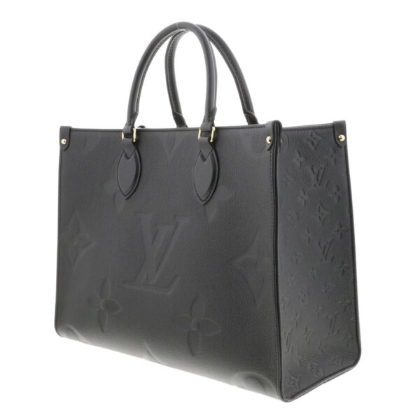 1240004028932 3 Louis Vuitton Onthego MM Tote Bag Monogram Empreinte Black