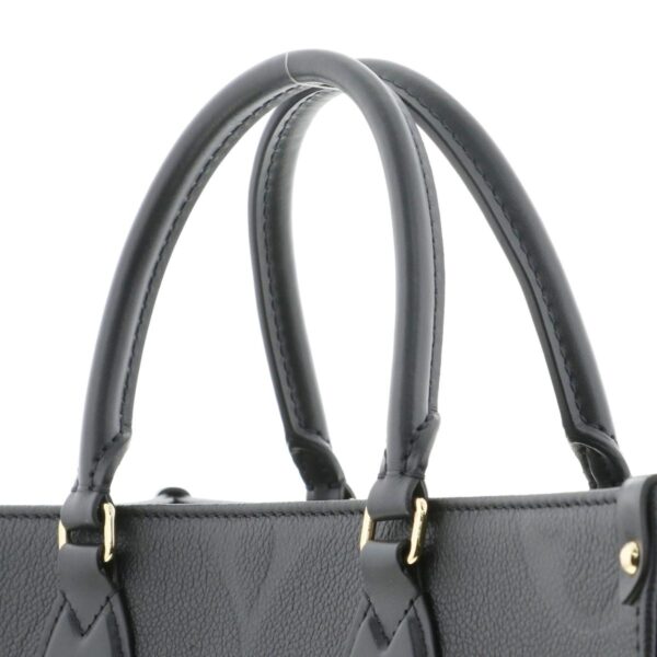 1240004028932 4 Louis Vuitton Onthego MM Tote Bag Monogram Empreinte Black