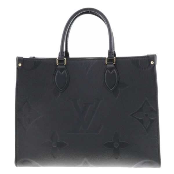 1240004028932 5 Louis Vuitton Onthego MM Tote Bag Monogram Empreinte Black