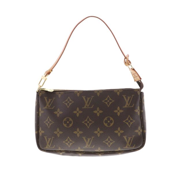 1240004029418 1 Louis Vuitton Pochette Accessory Pouch Monogram Brown