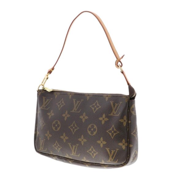 1240004029418 2 Louis Vuitton Pochette Accessory Pouch Monogram Brown