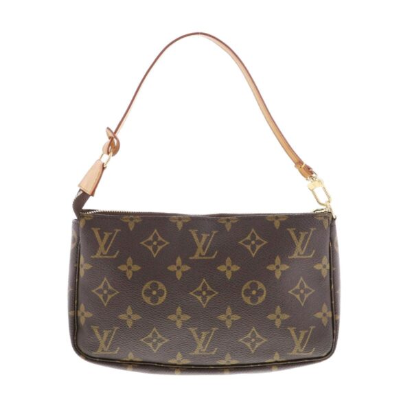 1240004029418 4 Louis Vuitton Pochette Accessory Pouch Monogram Brown