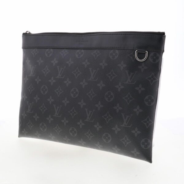 1240004029596 2 Louis Vuitton Pochette Discovery Pouch Monogram Eclipse Black