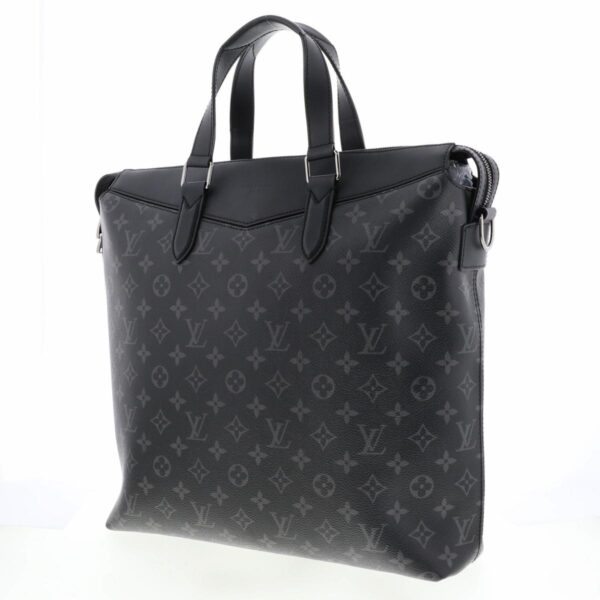 1240004029599 2 Louis Vuitton Tote Explorer Bag Monogram Eclipse Black