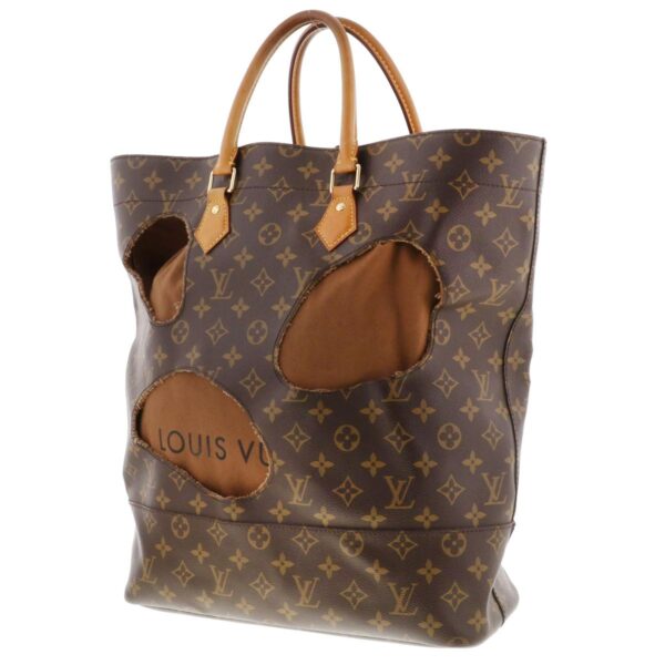 1240004029654 3 Louis Vuitton Wise Holes Tote Bag Rei Kawakubo Brown