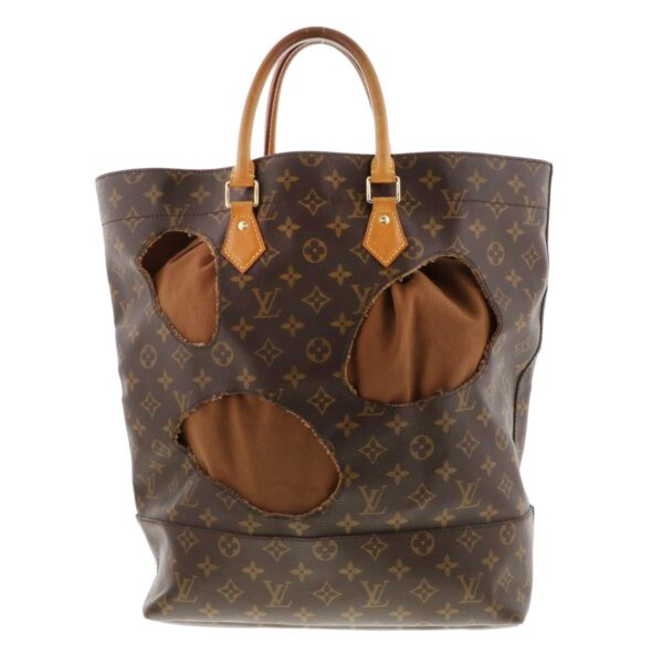 1240004029654 5 Louis Vuitton Wise Holes Tote Bag Rei Kawakubo Brown