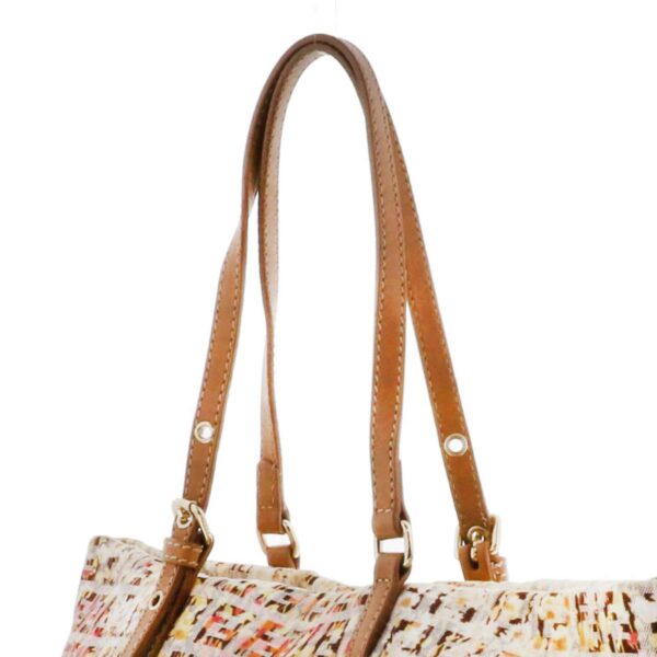 1240004029712 3 Fendi Succino Tote Bag Floral Pink Beige