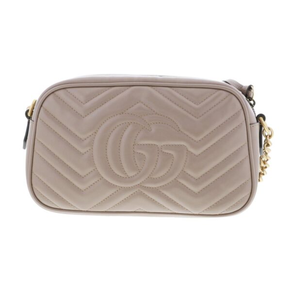 1240004029822 3 Gucci GG Marmont Quilting Shoulder Bag Beige