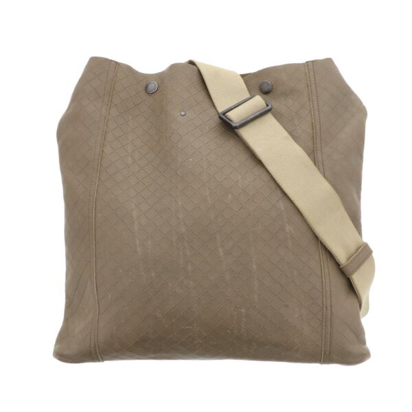 1240004030045 1 Bottega Veneta Intreccio Shoulder Bag Beige