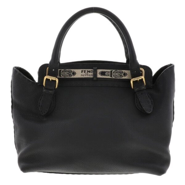 1240004030296 4 1 Fendi Seria Vira Bolges Handbag Black