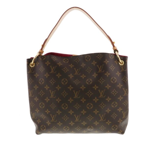 1240004030410 4 Louis Vuitton Graceful PM Shoulder Bag Monogram Pivoine Brown