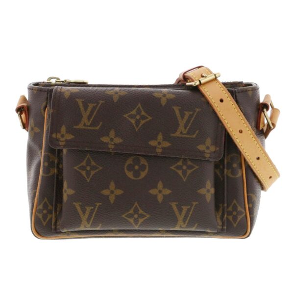 1240004030428 1 Louis Vuitton Viva Cite PM Shoulder Bag Monogram Brown