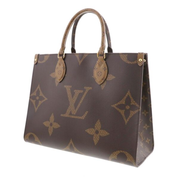 1240004030651 2 Louis Vuitton Onthego MM Tote Bag Monogram Giant Brown