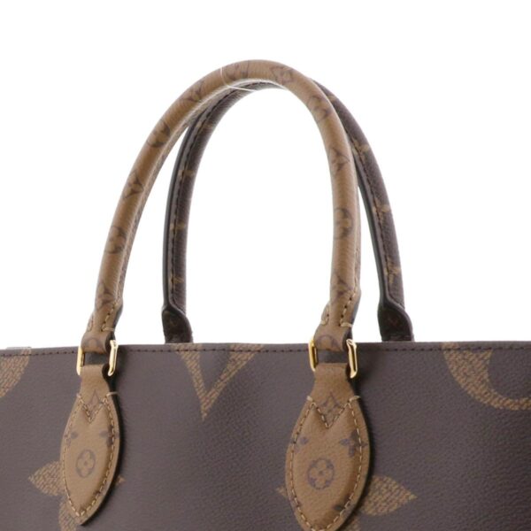 1240004030651 3 Louis Vuitton Onthego MM Tote Bag Monogram Giant Brown