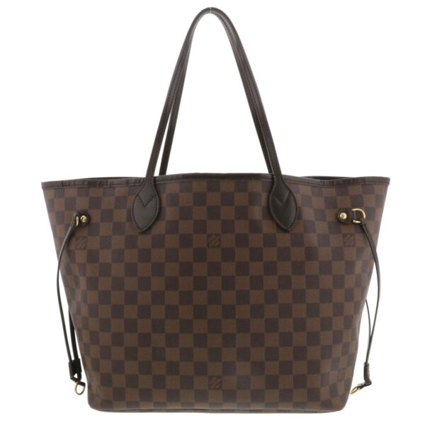 1240004030995 4 Louis Vuitton Newborn MM Tote Bag Damier Ebene Brown