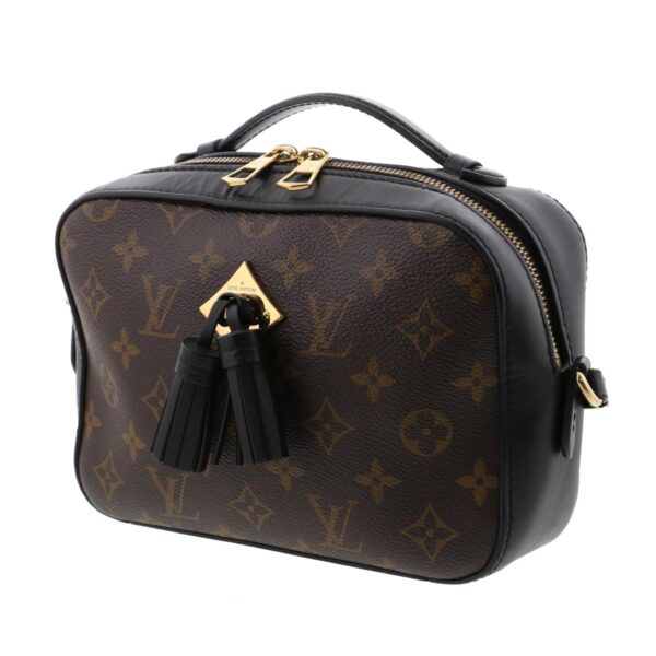 1240004031710 2 Louis Vuitton Saintonge Shoulder Bag Monogram Brown