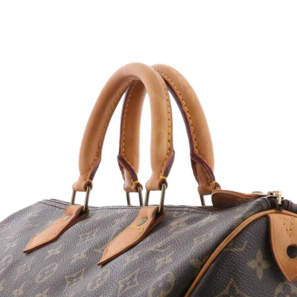 1240004031810 3 Louis Vuitton Speedy 35 Bag Monogram Brown