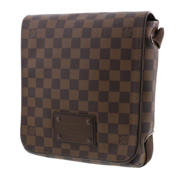 1240004032257 2 Louis Vuitton Blue Clean PM Shoulder Bag Damier Ebene Brown