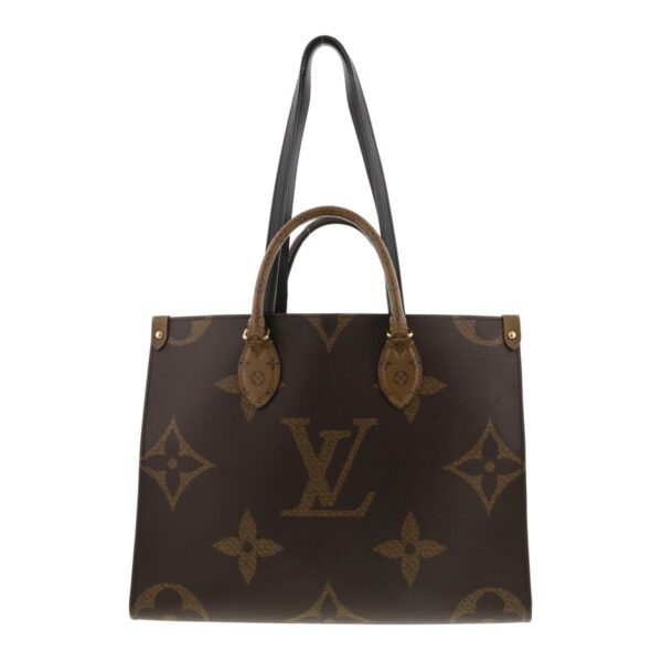 1240004032387 1 Louis Vuitton Onthego MM Tote Bag Monogram Giant Brown