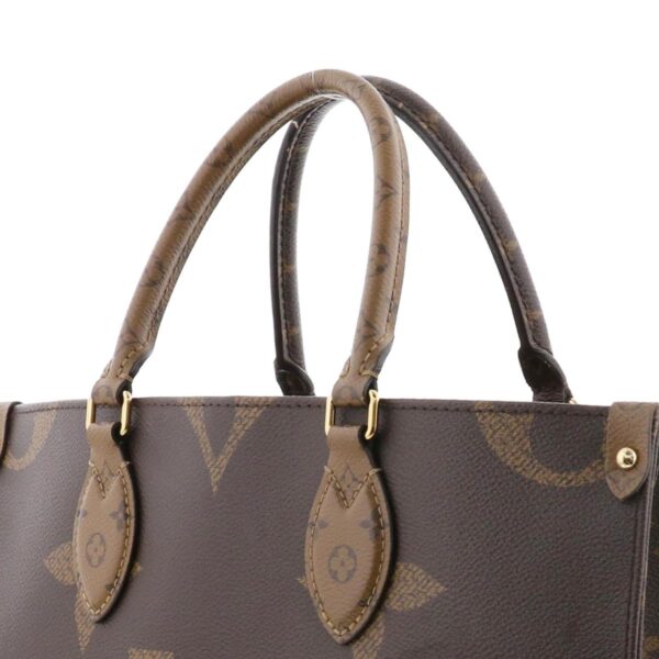 1240004032387 3 Louis Vuitton Onthego MM Tote Bag Monogram Giant Brown