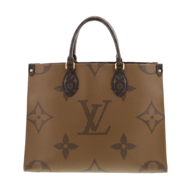 1240004032387 4 Louis Vuitton Onthego MM Tote Bag Monogram Giant Brown