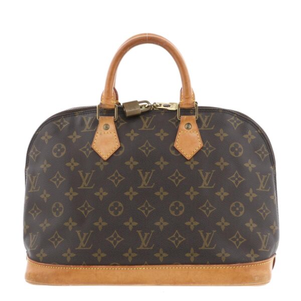 1240005010918 1 Louis Vuitton Alma Monogram Handbag Brown