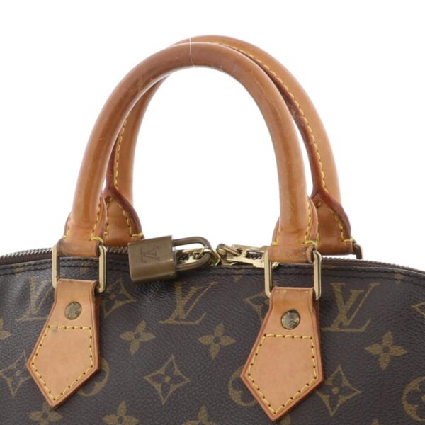 1240005010918 3 Louis Vuitton Alma Monogram Handbag Brown