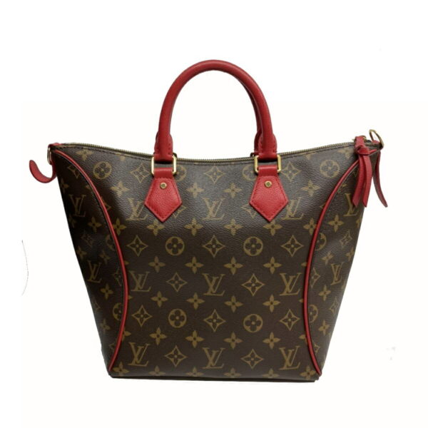 1240005012897 2 Louis Vuitton Tournelle PM Monogram Canvas Handbag Red