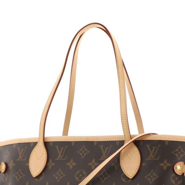 1240005012933 3 Louis Vuitton Neverfull MM Monogram Tote Bag Beige