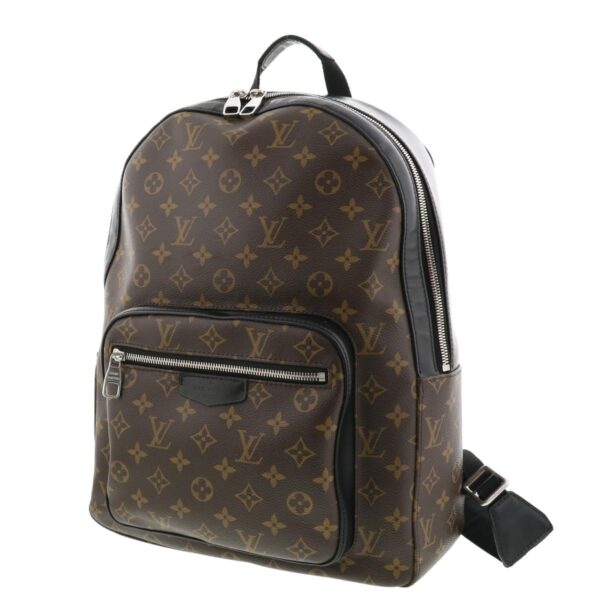 1240005013035 2 Louis Vuitton Josh Monogram Macassar Backpack Black