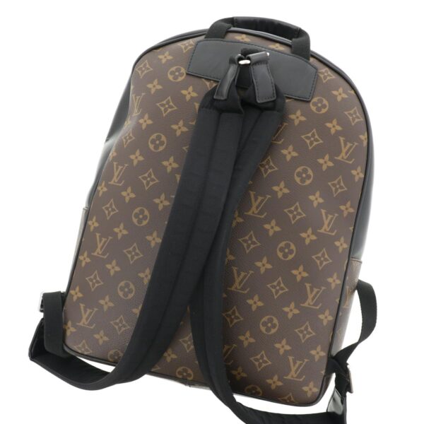 1240005013035 5 Louis Vuitton Josh Monogram Macassar Backpack Black