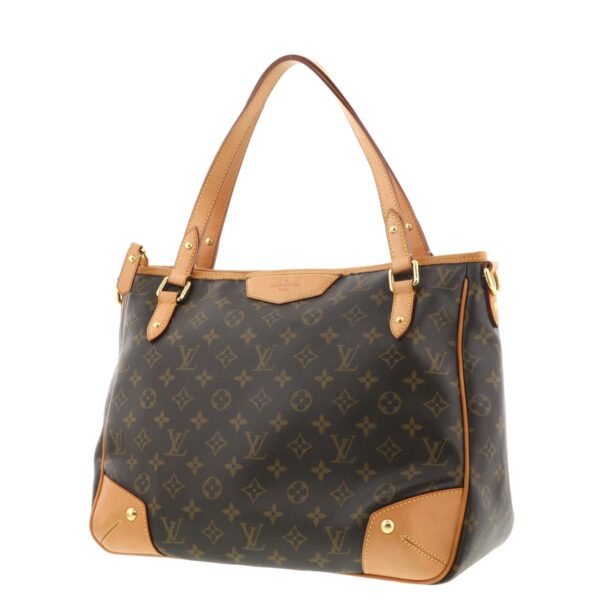 1240005013204 2 Louis Vuitton Estrella MM Monogram Canvas Shoulder Tote Bag Brown