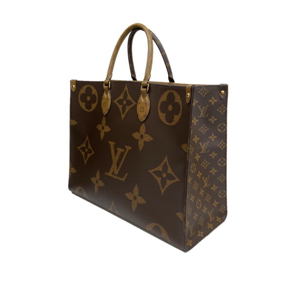 1240005013509 2 1 Louis Vuitton Onthego GM Monogram Giant Tote Bag Brown