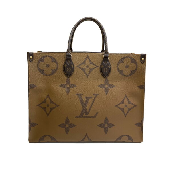 1240005013509 3 1 Louis Vuitton Onthego GM Monogram Giant Tote Bag Brown