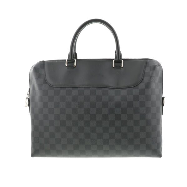 1240005013780 4 Louis Vuitton PDJ NM Damier Graphite Business Bag Black