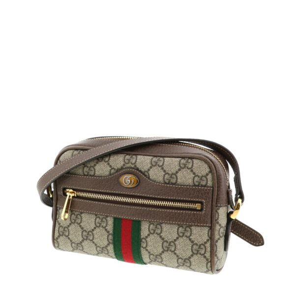 1240005015336 2 Gucci Ophidia Mini Shoulder Messenger Bag Beige